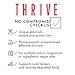 Thrive Natural Shave Oil for Men – Replaces Shaving Creams, Gels, Foams and Pre-Shave Oils – Shaving Oil Made in USA with Organic and Unique Premium Natural Ingredients for Healthier Skin – 1 oz/30ml