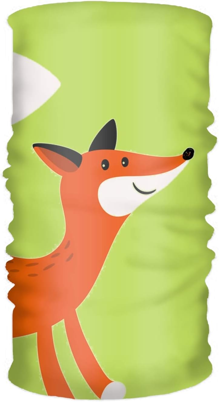 Headband Fox Cartoon Forest Animal Icon Helmet Liner Moisture Wicking Microfiber for Yoga£¬Hiking & Travel
