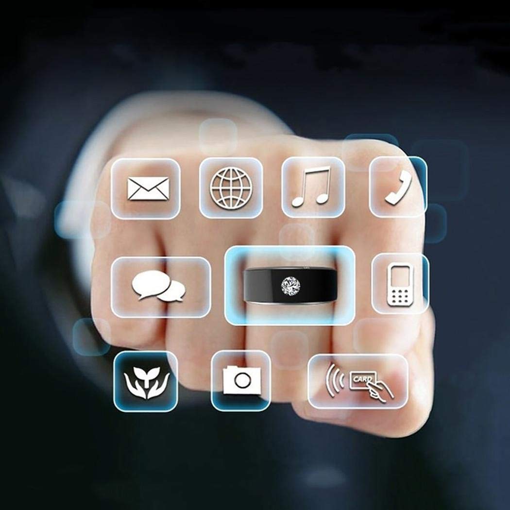 Rofern Smart Ring Fashion Wearable Electronic Rings for Ios Android Mobile Phone Arm & Wristband Accessories