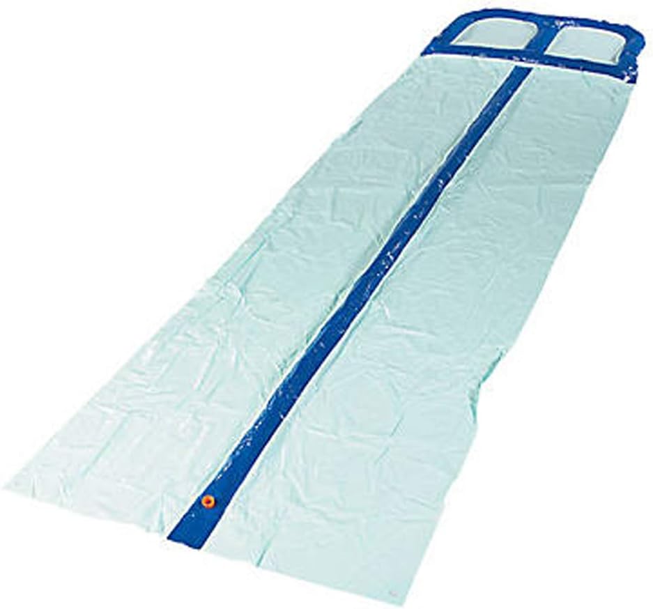 Inflatable  Water Slip And Slide With Water Spraying Channels 2 lanes  size 52" x 16 ft.