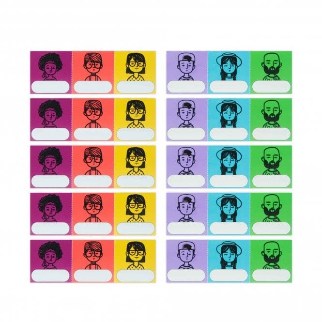 MagFlex® Lite Kanban Magnets Set - Includes Header & Task Cards, Characters, Magnetic Pen & Scrumboard Magnets for Whiteboard, Noticeboard, Fridge, or Wall