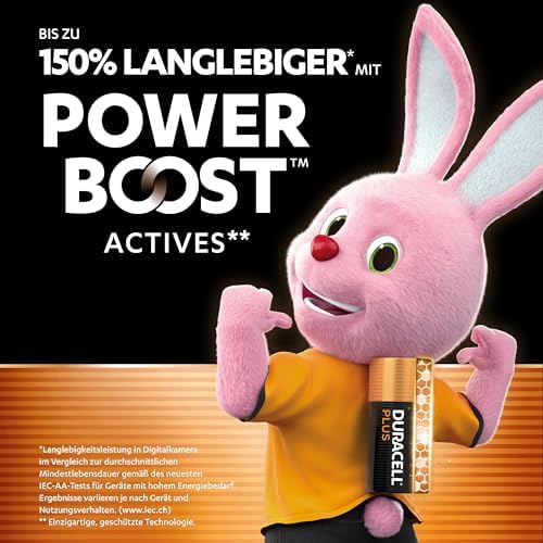 Plus AA-Batterien (20er-Pack) – Alkaline-Batterien 1,5 V