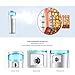 Nano Mist Sprayer Handheld Ionic Facial Spray Mister Face Steamer Daily Moisturizer Mini Portable for Strong Deep Moisturizing, Makeup, Facial Water Spa/Skin Care Beauty Instrument (Pink)