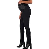 Savi Parker Maternity Jeans for Women, Straight Leg Elastic Under Belly High Waist Pant, Pregnancy Clothes for All Seasons