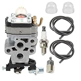 Butom Carburetor & Fuel line for Redmax BCZ2500 EZ25005 BCZ3060TS BCZ2400S GZ25N14 GZ25N23 481081001 WYA-1-1