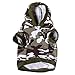 Army Green Camouflage Hoodie Pet Dog Clothes Camo Sweatshirt-M Size by KingWinX