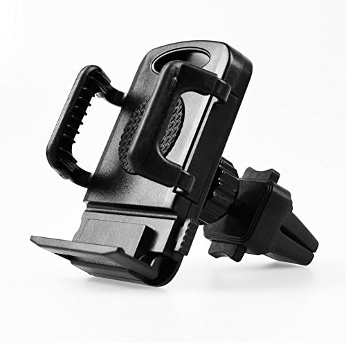 Universal Air Vent Mount Car Phone Holder - 360° Rotation. Cradle Holds All Smartphones including iPhone, Android, Blackberry and GPS Devices.