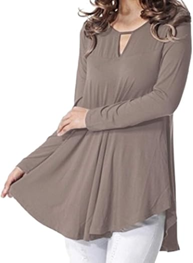 ladies long tops amazon