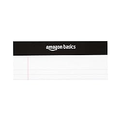 Amazon Basics Narrow Ruled Lined Writing Note