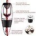Wine Decanter, Cozysmart Wine Aerator Decanter with No-drip Stand for Red Wine, Multi Stage Design with Gift Box and Travel Pouch, Home and Party Use
