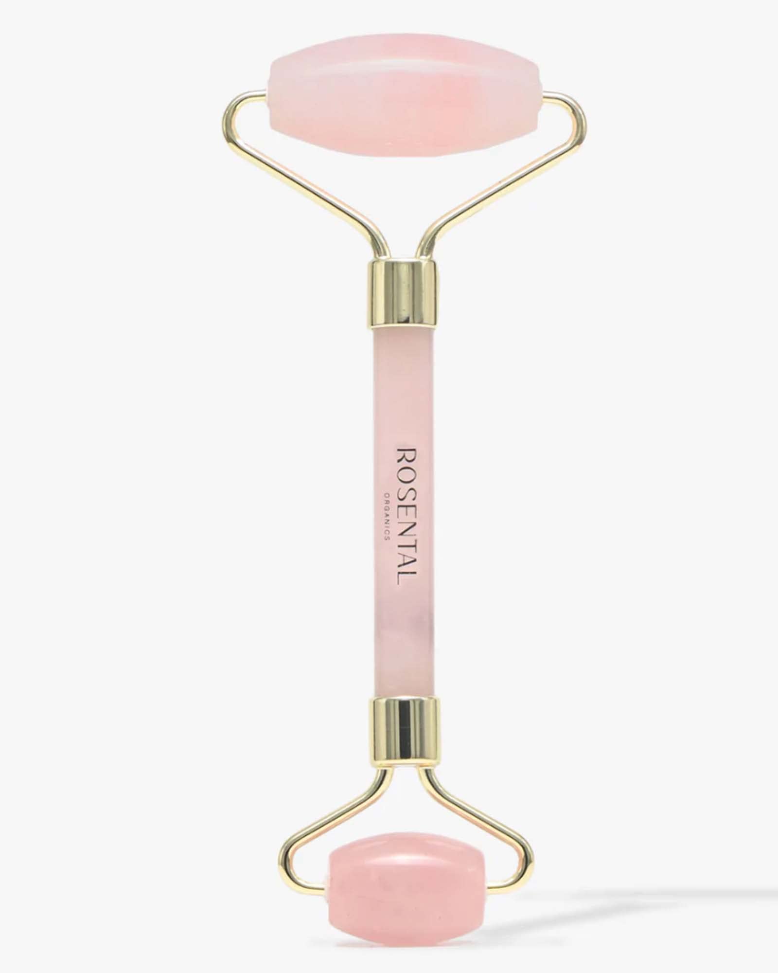 ROSENTAL Organics Rose Quartz Roller - Anti-Ageing Massage Roller - Face Roller - Massager - Face Massage Against Eye Swelling & Stress - Soothing for the Skin and Soul - 100% Natural