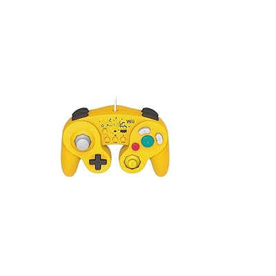 Buy Hori Battle Pad For Wii U Pikachu Version With Turbo Online In Indonesia B00qxjf5yi
