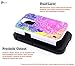 Galaxy S5 Active Case, NageBee - Heavy Duty Defender Dual Layer Protector Hybrid Case for Galaxy S5 Active G870 (Hybrid Rainbow Illusion)