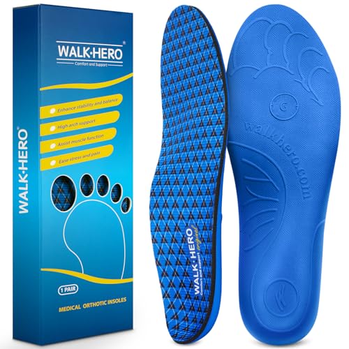 WalkHero Plantar Fasciitis Relief Insoles