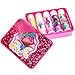 Townley Girl Dreamworks Trolls Sparkly Lip Balm For Girls, 5 pack with Decorative Tin