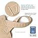 Tuli's X Brace - Arch Support Brace and Compression for Sever's Disease, Plantar Fasciitis, Flat Feet, Fallen Arches, Over-Pronation and Heel Pain, Logo Free - Medium
