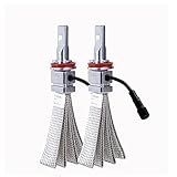 H11 LED Headlight Bulbs Conversion Kit / CREE XHP50 Chip 6000lm 6000K - 2 Years Warranty