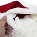 Beard Head Barbarian Santa Beard Hat - Original Handmade Knit Santa Hat with Removable Beard
