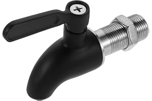 SHINEOFI Beverage Dispenser Spigot Replacement with Efficient Design Stainless Steel 14mm Diameter