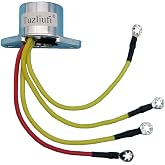 Tuzliufi Voltage Regulator Rectifier for Evinrude Johnson 173692 175692 581778 0581778 582304 583940 777675 581366 18-5709 AR104 72350 9-17201 4 to 60 HP 4 Cables Z842