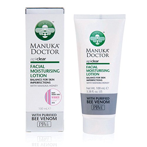 Manuka Doctor Apiclear Facial Moisturising Lotion, Natural, 3.38 fl oz