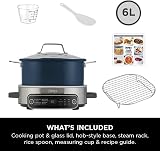 Ninja Foodi PossibleCooker 6L Slow Cooker Rice Cooker 8-in-1 Midnight Blue view 2