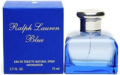 Ralph Lauren Blue by Ralph Lauren for Women, Eau De Toilette Natural Spray 2.5 Ounce