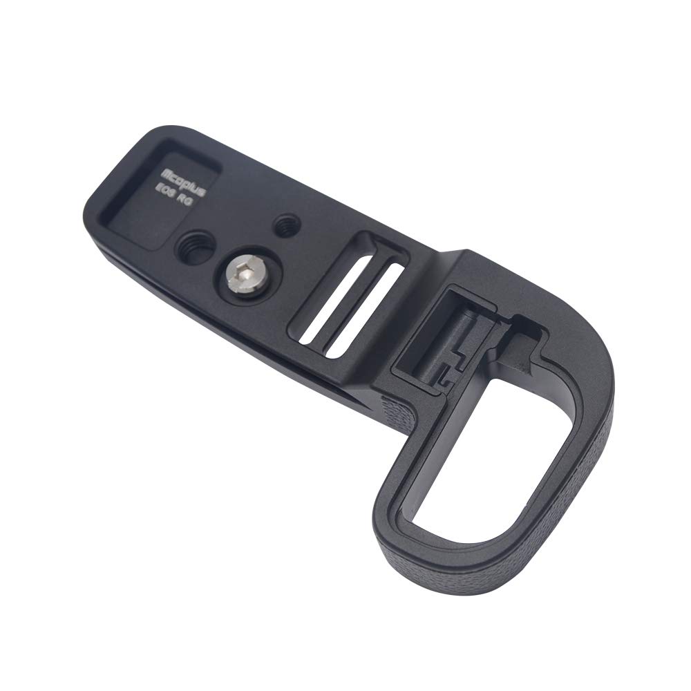 Venidice VD-EOSRG Metal Hand Grip Bracket Holder for Canon EOS R Mirrorless Digital Camera - Aluminum, Black