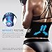 Maxboost Waist Trimmer Premium Neoprene Ab Belt for Men & Women [Black, Classic Medium] Workout Sweat Enhancer Exercise Adjustable Wrap for Stomach- Enjoy Sweet Abdominal Muscle & Back Support