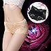 Women's Sexy Lace Panties Intimate Lingerie 3 Pack Briefs Sheer Mid Waist Underwear (XL)