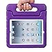 NEWSTYLE Apple iPad 2 3 4 Shockproof Case Light Weight Kids Case Super Protection Cover Handle Stand Case for Kids Children for Apple iPad 4, iPad 3 & iPad 2 2nd 3rd 4th Generation (Purple)