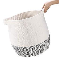 TerriTrophy 2pc Large Woven Storage Basket with