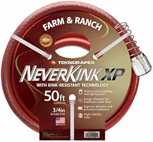 Neverkink Xtreme Performance Farm And Ranch Hose, 3/4-in. X 50-ft, Red