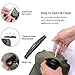 NAIJIKEMAO Militar Hydration Bladder with Clips to Hold Drinking Tube - Premium Quality LeakProof Water Storage Tank - Replacement Reservoir for Backpacks- 3 L Capacity - For Biking, Hiking, Traveling