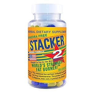 Stacker2 Herbal Fat Burner Capsules, Pack of 100