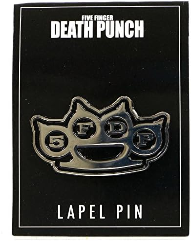 Five Finger Death Punch Knuckles Lapel Pin