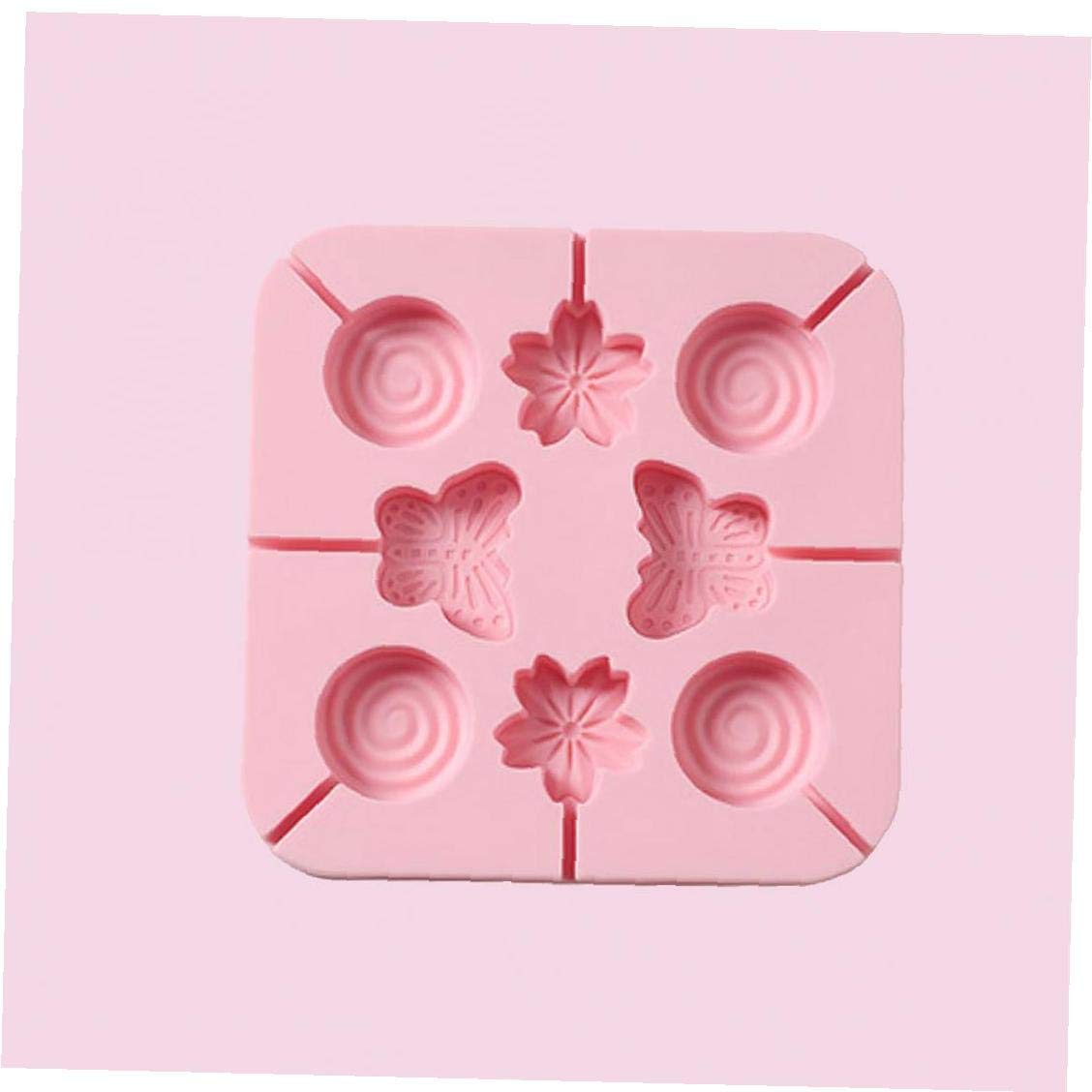 XKJFZ Piruleta Forma De Molde De Silicona Cereza Moold Piruleta ...