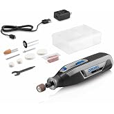 Dremel Lite 7760-N/10 4V Cordless Rotary Tool Kit with Variable Speed | Engrave with control Dremel kit, 10 accessories, USB Charging, for Light-Duty DIY &amp; Crafting, Sanding, Engraving, Polishing