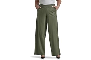 Lee Womens Ultra Lux Comfort Any Wear Wide Leg Pant