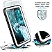 SPIDERCASE iPhone X/iPhone Xs Waterproof Case, Dustproof Snowproof Shockproof IP68 Certified Waterproof iPhone X/iPhone Xs Case with Built-in Screen Protector for iPhone X/iPhone Xs