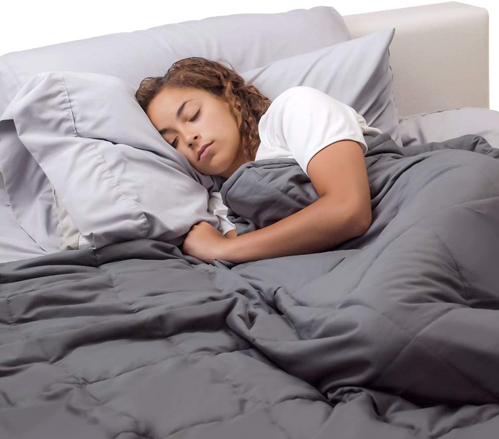 Amazon.com: COMHO Weighted Blanket (15 lbs,48''x72'',Twin Size) for