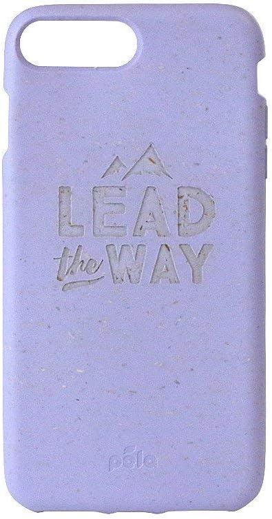 Pela ECO Series - Compostable, Zero-Waste, Drop Absorption & Scratch Protective iPhone case for iPhone SE, 5,5S (Lavender Lead The Way)