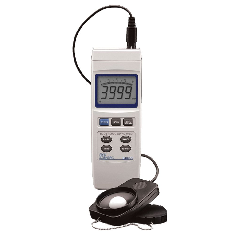 Sper Scientific 840022 Advanced Light Meter Industrial