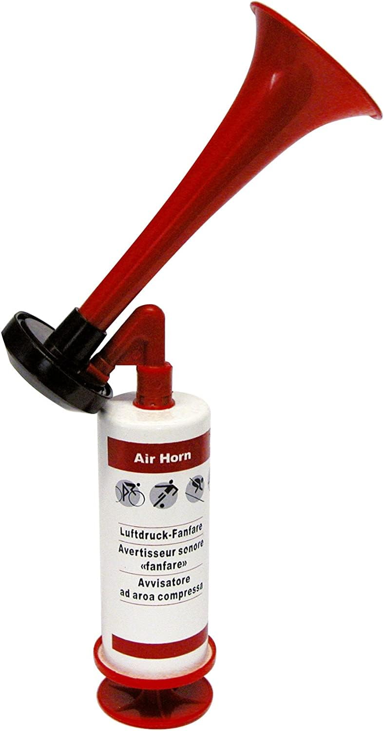 Cartrend Universal Fit Compact Metal Horn, 125mm, 12V, 112dB, Black, Passenger Car, Truck, Van