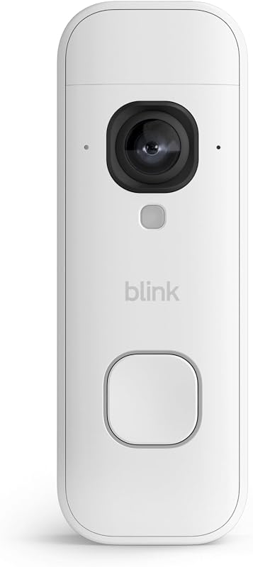 Videotürklingel 2K+ (Batterie, neueste Gen.) | Kopf-bis-Fuß-Aufnahme | 2K | IP65 | Lange Batterielaufzeit | Erforderliches Sync-Modul nicht enthalten – Erweiterung (weiß)