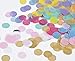 FECEDY Assorted Color Circles Tissue Paper Confetti 1 inch 5000pcs/pack