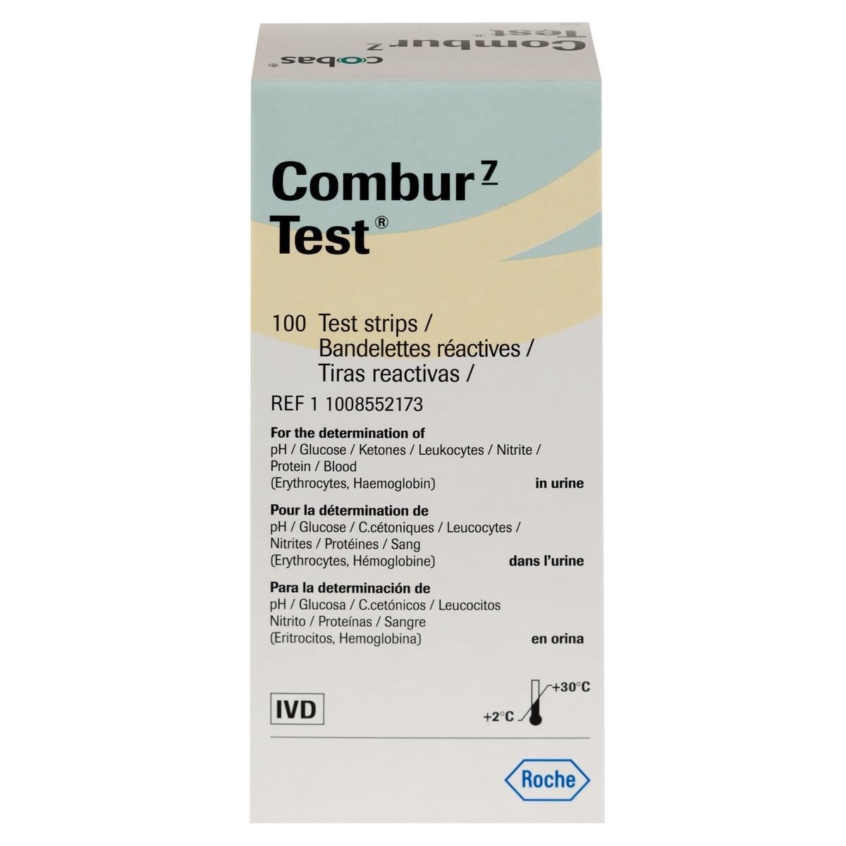 Roche 99XX0093 Combur-7 Test Strip, Pack of 100