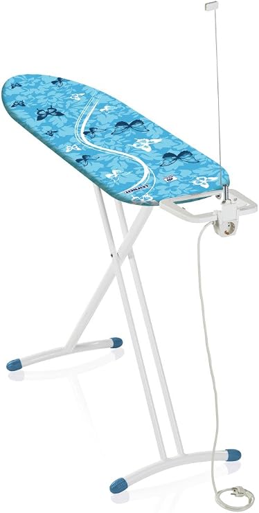 Leifheit Air Board M Solid Tabla de planchar de plástico color azul/blanco  120x38 cm Almacenamiento y organización Hogar y cocina futakuchi-hakata.com