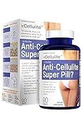 xCellulite - Anti-Cellulite Super Pill - Patented and Clinically Tested BioActive Collagen Peptides - 90 Tablets