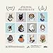 Berkley Bestiary Animal Portrait 2018 Wall Calendar
